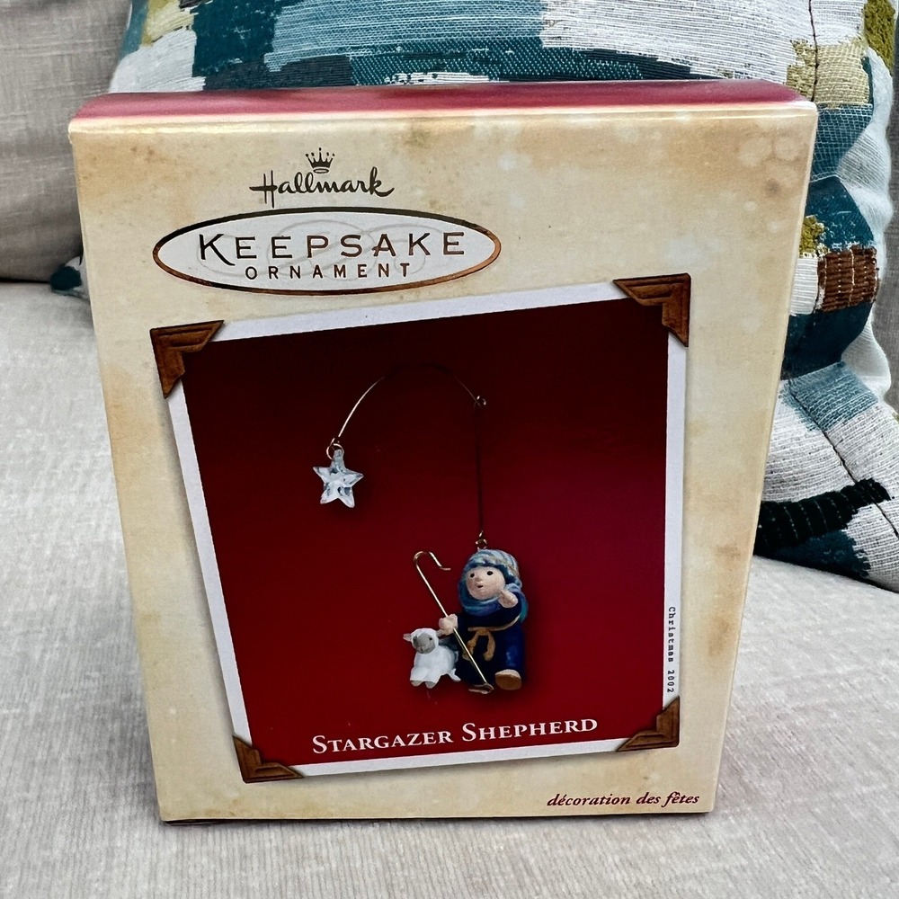 Hallmark‎ Keepsake Ornament 2002 Stargazer Shepherd Sue Tague QX2836 NIB
